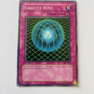 Yu-gi-oh Gravity Bind Pharaoh's Servant PSV-073 Trap Card Rare 1st Edition